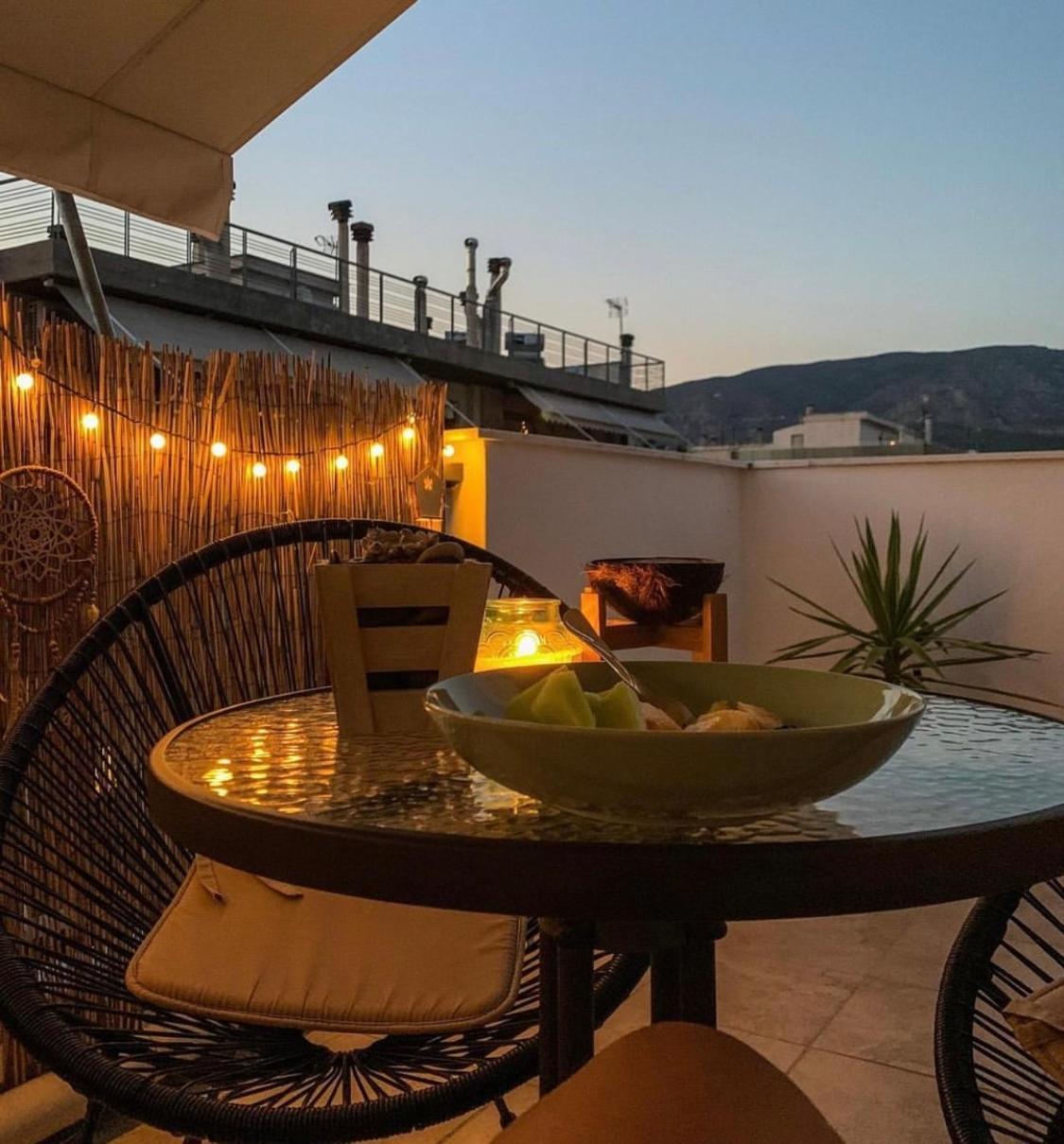 Апартаменты Boho Oasis Central Penthouse Волос Экстерьер фото